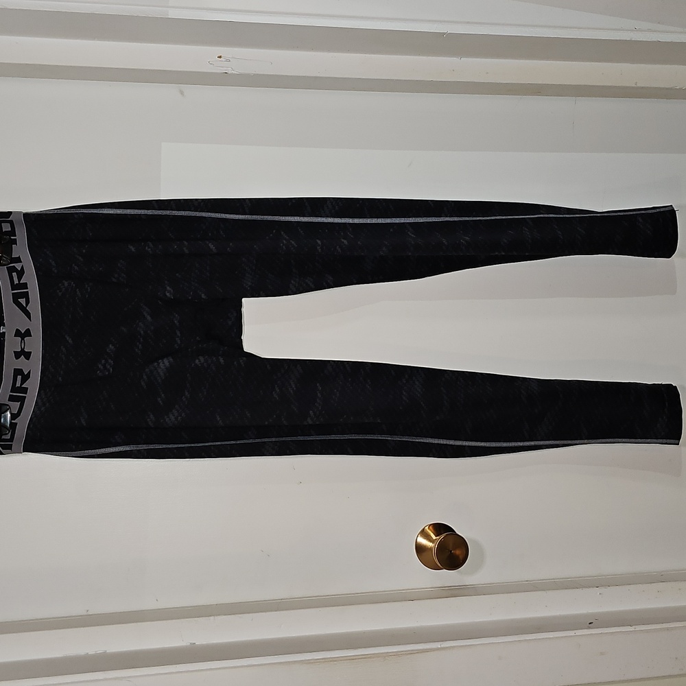 Men's Under Armour Black/Grey Leggings